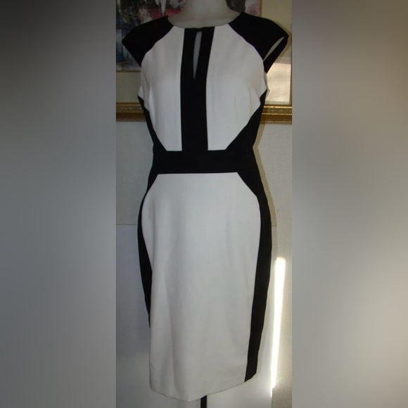 Cache Black & Ivory dress - Picture 2 of 9